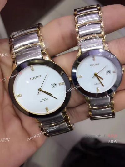 AAA Quality Rado Jubile Replica Watch 2-Tone Tungsten Quartz